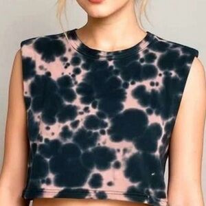 NWT 525 AnthropologieWomen’s‎ Cropped QUARTZ MULTI Shirt Top Small MSRP $123